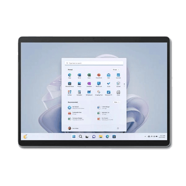 خرید و قیمت تبلت ویندوزی مایکروسافت سرفیس پرو 9 مدل Microsof Surface Pro 9 - 128GB - آسیا لپتاپ