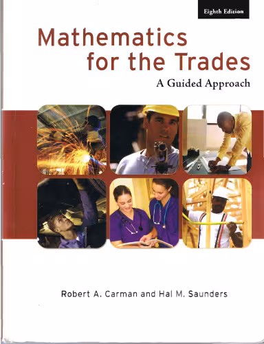 خرید و دانلود نسخه کامل کتاب Mathematics for the Trades: A Guided Approach