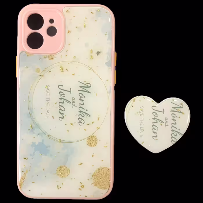 کاور مدل TD-12 مناسب برای گوشی موبایل اپل iPhone 12 به همراه پایه نگهدارنده
