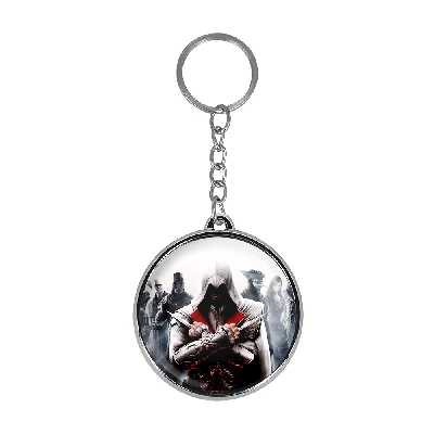 جاکلیدی خندالو طرح اساسینز کرید مدل دوطرفه کد 49724983