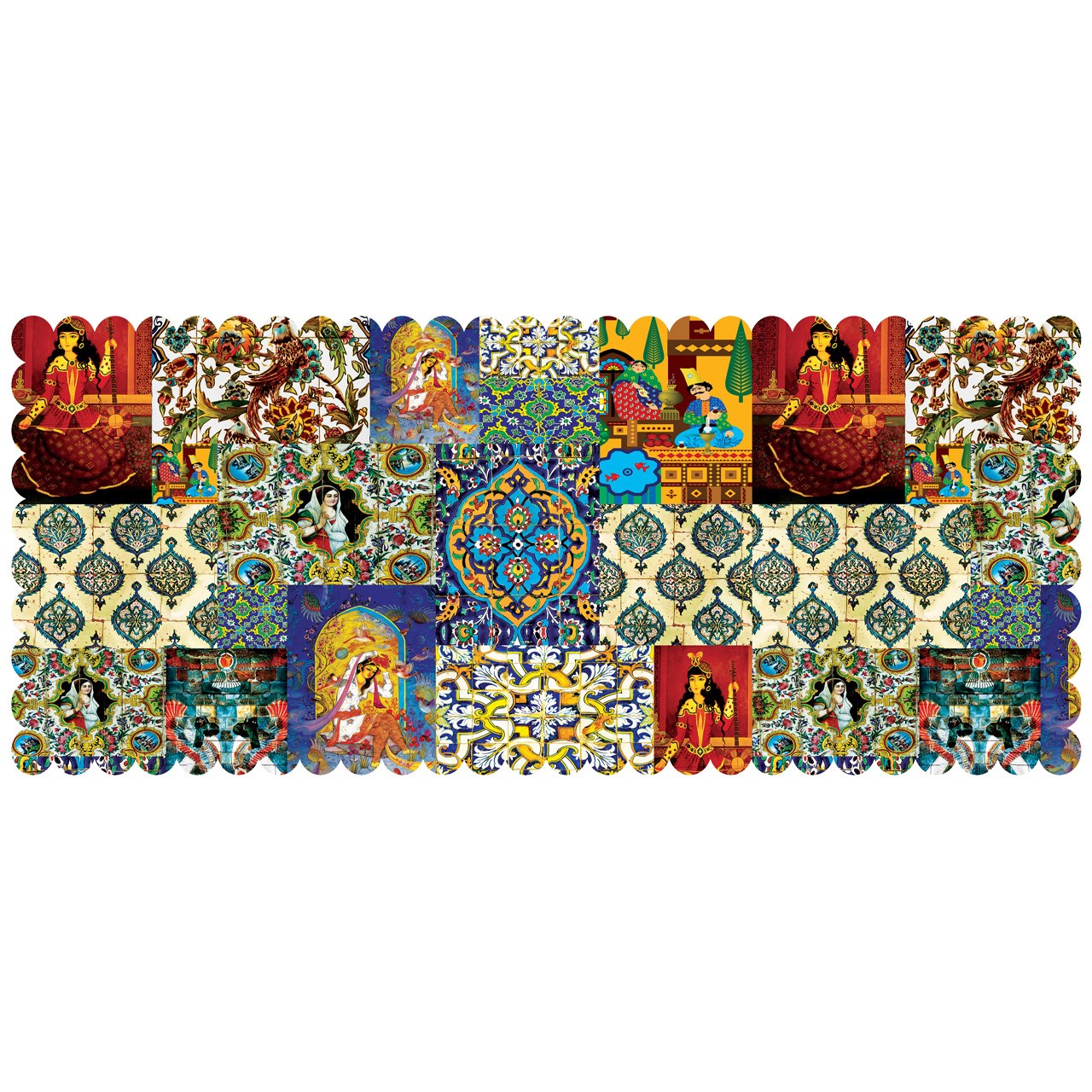 رانر رنس مدل R1-42132 سایز 100x40 سانتی متر