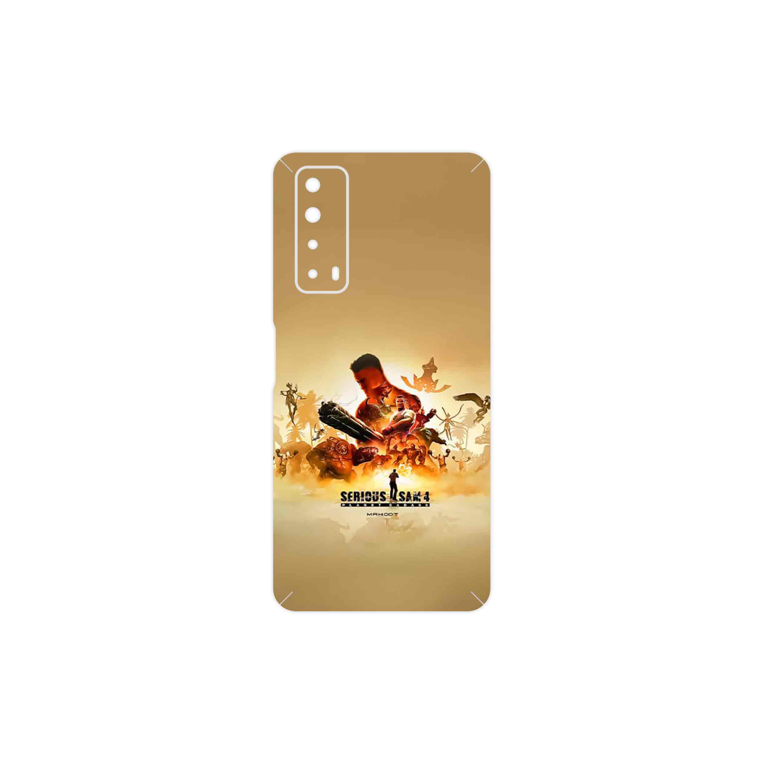 برچسب پوششی ماهوت مدل Serious Sam Game Series مناسب برای گوشی موبایل هوآوی Y7a