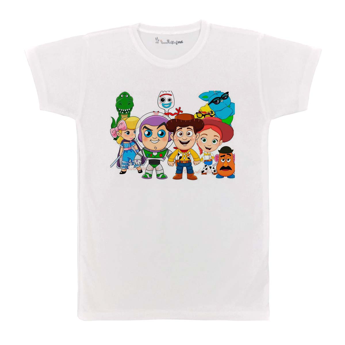تی شرت بچگانه پرمانه طرح toy story کد pmt.3053