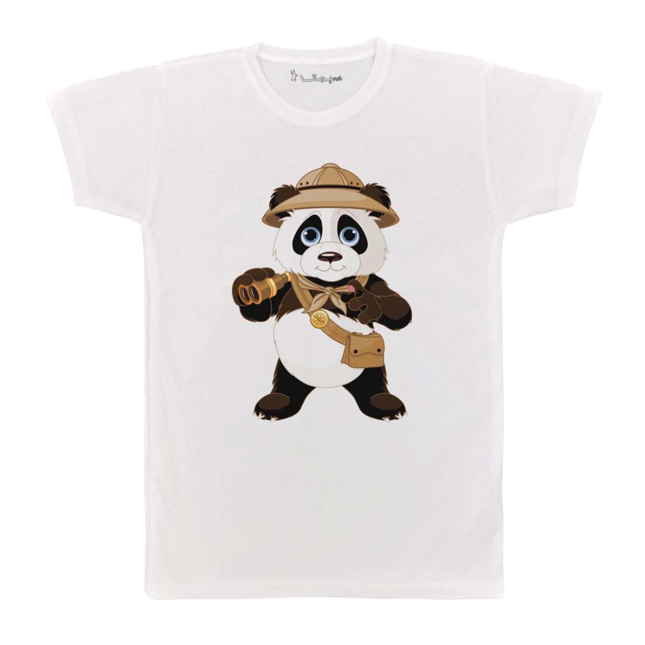 تی شرت بچگانه پرمانه طرح پاندای کونگ فو کار کد pmt.4546