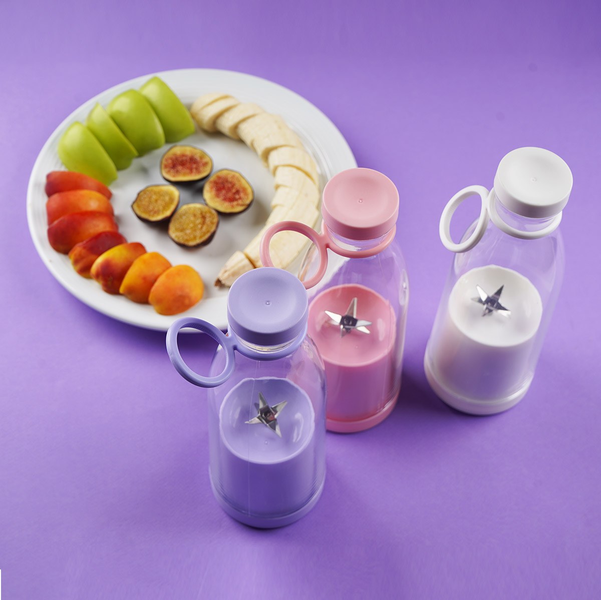 دستگاه شیکر و مخلوط کن شارژی مینی جویسر ظرفیت 350 میلی لیتر Mini juicer