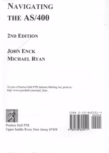 خرید و دانلود نسخه کامل کتاب Navigating the AS/400: A Hands-On Guide