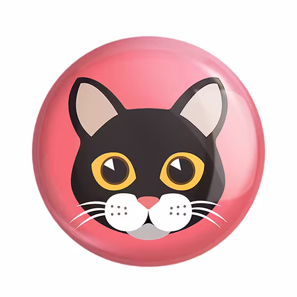 پیکسل خندالو طرح گربه کد 5007