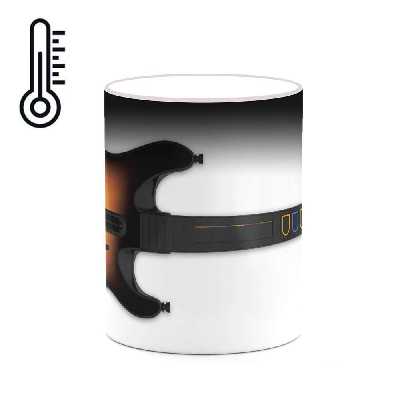 ماگ حرارتی کاکتی طرح گیتار مدل mgh20524