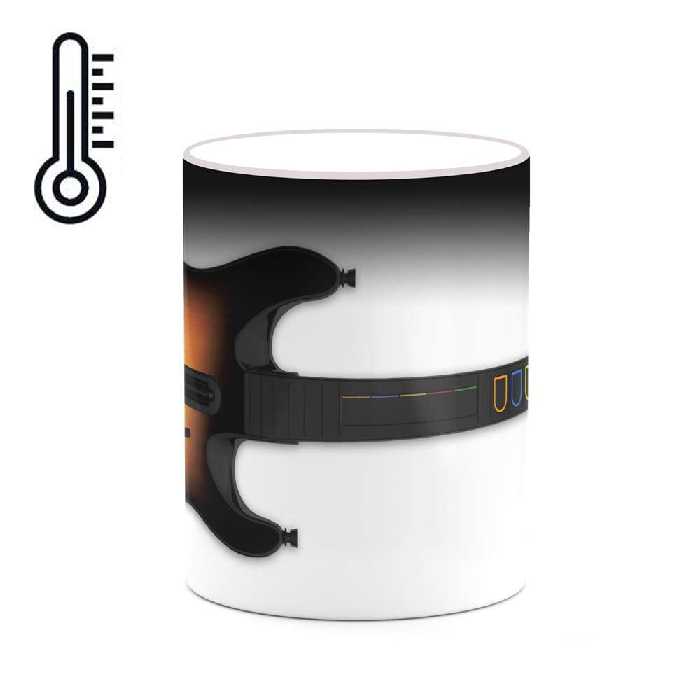 ماگ حرارتی کاکتی طرح گیتار مدل mgh20524