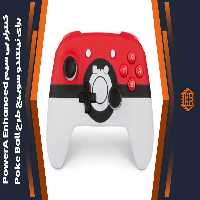 کنترلر بی سیم PowerA Enhanced مخصوص Nintendo Switch – طرح Poke Ball