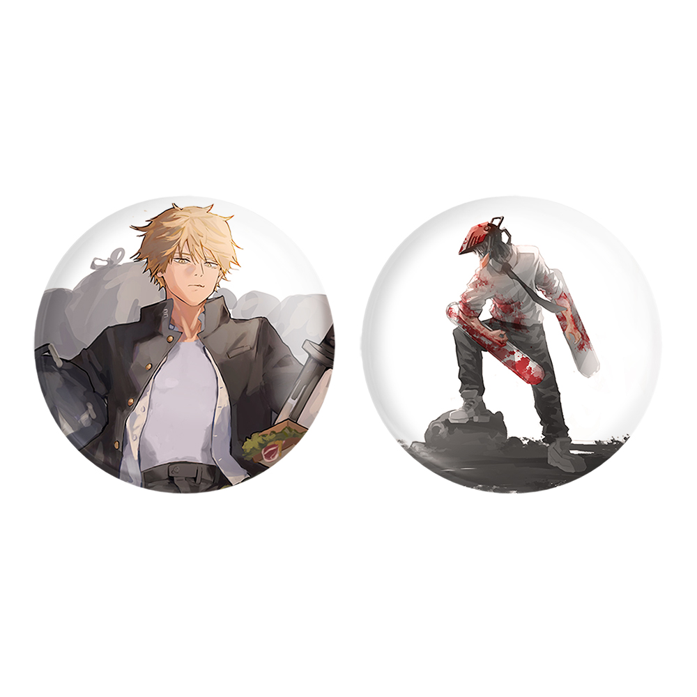 پیکسل خندالو مدل دنجی انیمه مرد اره ای کد 1785617858 مجموعه 2 عددی