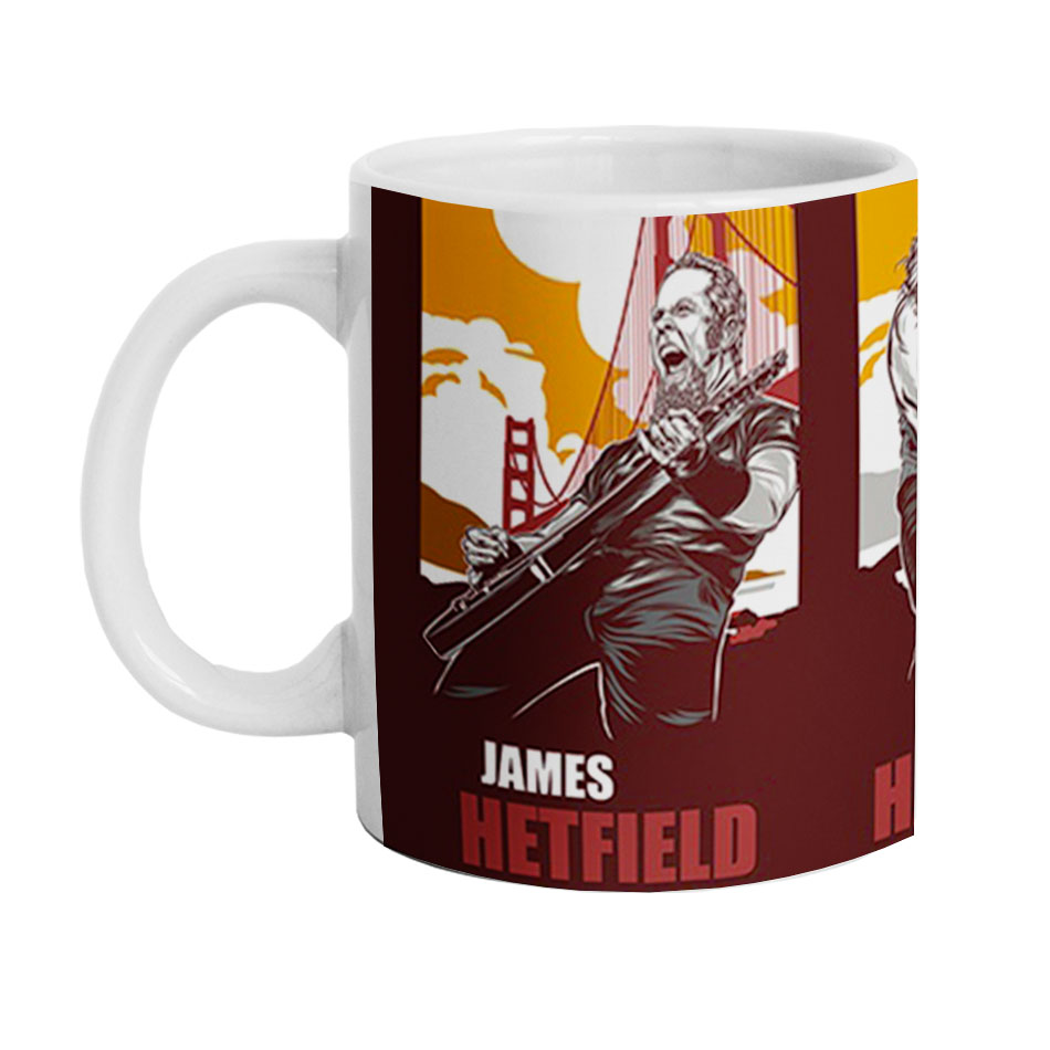 ماگ دارلی طرح متالیکا مدل M1365