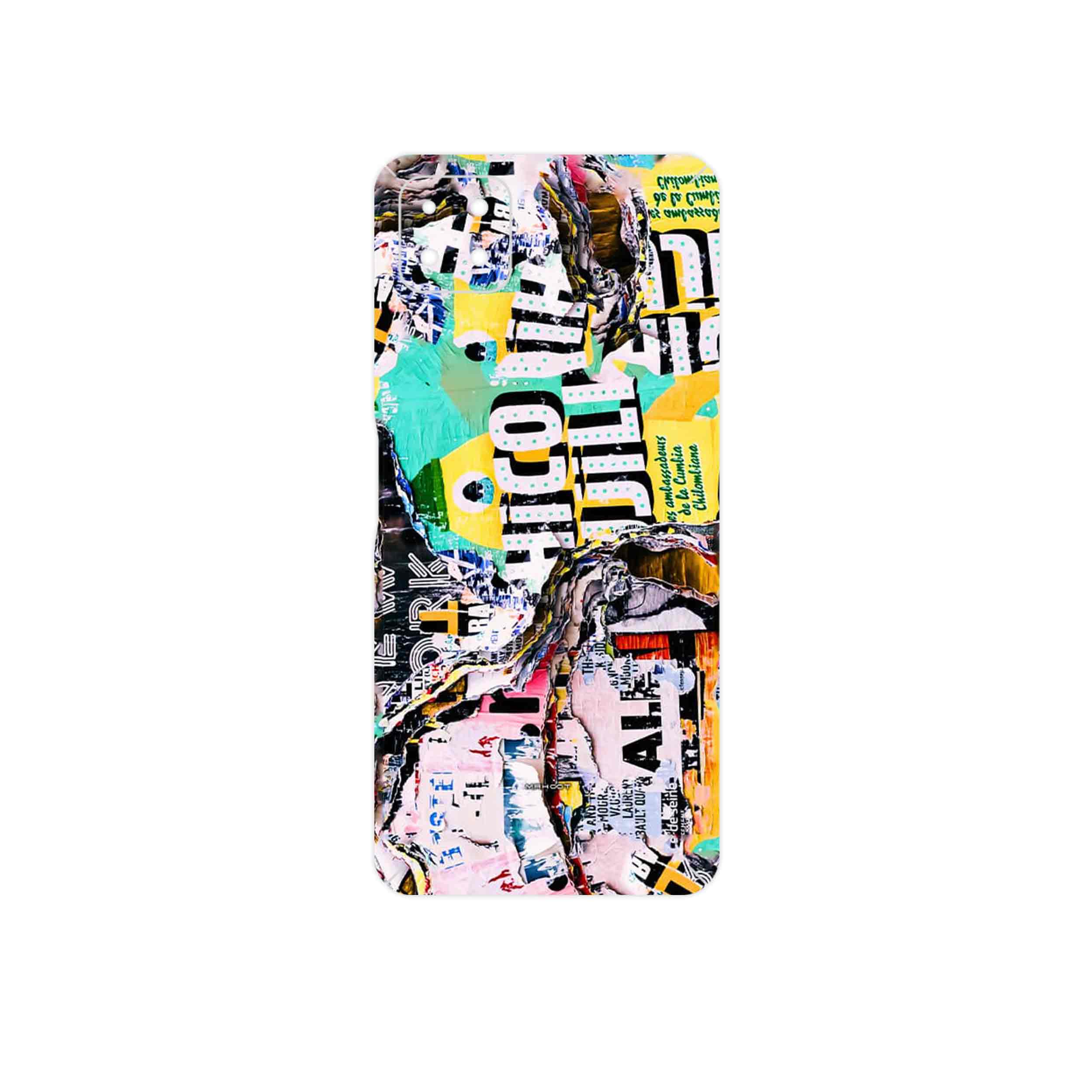 برچسب پوششی ماهوت مدل Collage of Teared Paper مناسب برای گوشی موبایل هوآوی Nova Y60