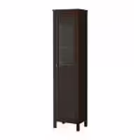 قفسه درب شیشه ای تهران فرم  مدل HEMNES                     سایز 50 سانتی متر