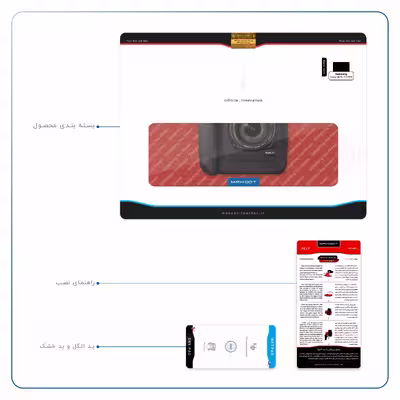 برچسب پوششی ماهوت مدل Canon-Logo مناسب برای تبلت سامسونگ Galaxy Tab S5e 10.5 2019 T720