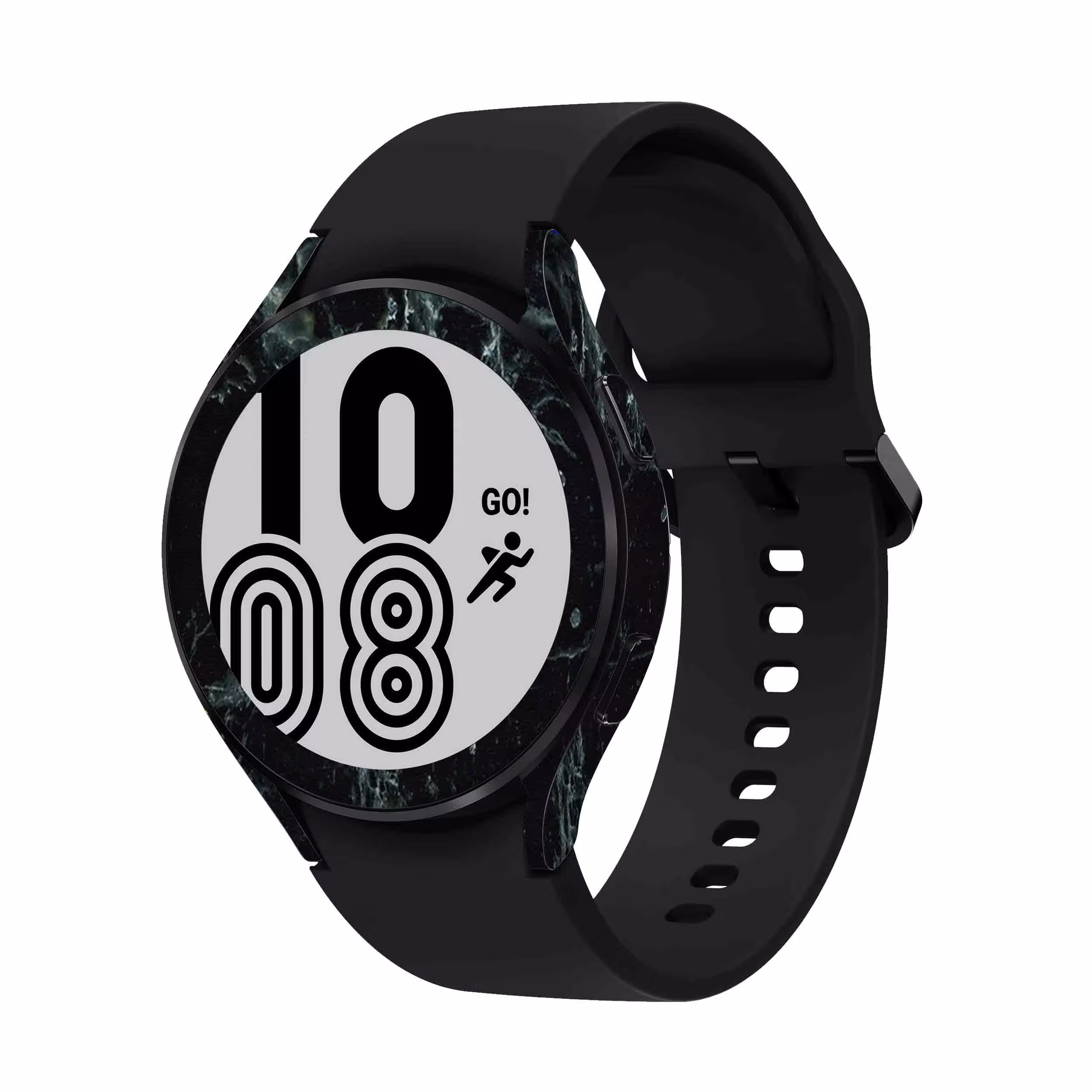 برچسب ماهوت طرح Graphite Green Marble مناسب برای ساعت هوشمند سامسونگ Watch4 44mm