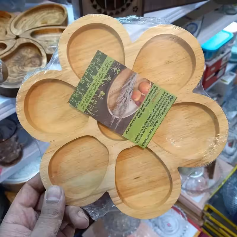 اردوخوری گل و اردوخوری چوبی انواع ظروف چوبی یا اردوخوری بامبو در پلاسکو دهقان