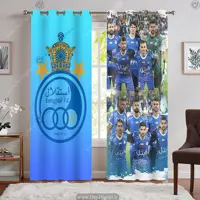 پرده پانچی سه بعدی مدل فوتبالی باشگاه استقلال WA-1494-s