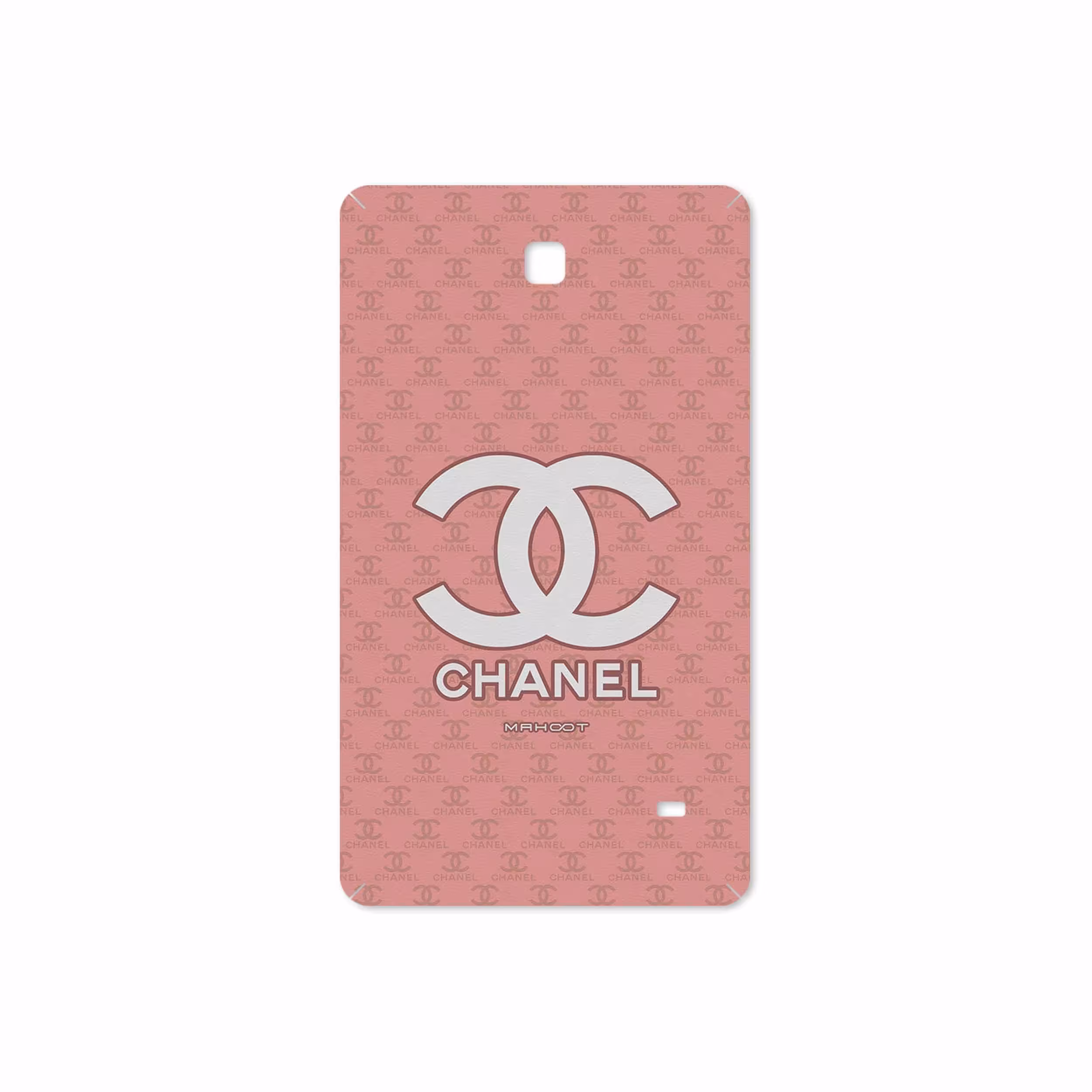 برچسب پوششی ماهوت مدل CHANEL-Logo مناسب برای تبلت سامسونگ Galaxy Tab 4 7.0 2014 T231