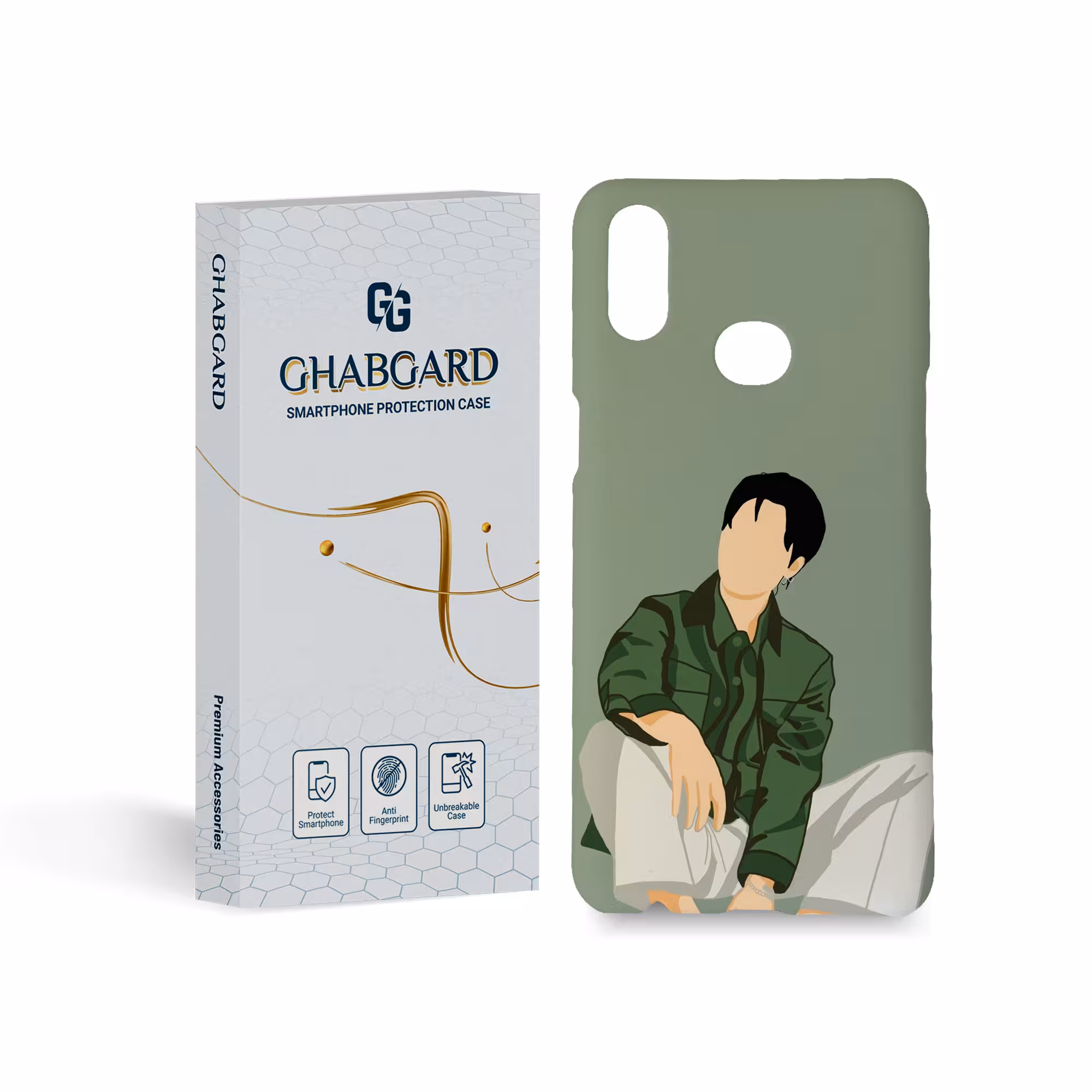 کاور قاب گارد مدل پسرانه مناسب برای گوشی موبایل  سامسونگ Galaxy A10s
