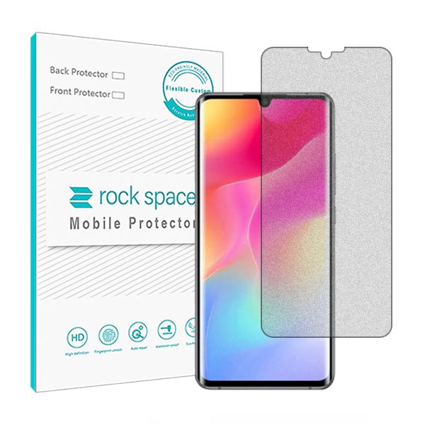 گلس شیائومی Mi Note 10 Lite مدل نانو هیدروژل گیمینگ برند راک اسپیس کد 5838S