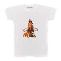 تی شرت آستین کوتاه بچگانه پرمانه طرح عصر یخبندان کد pmt.6411