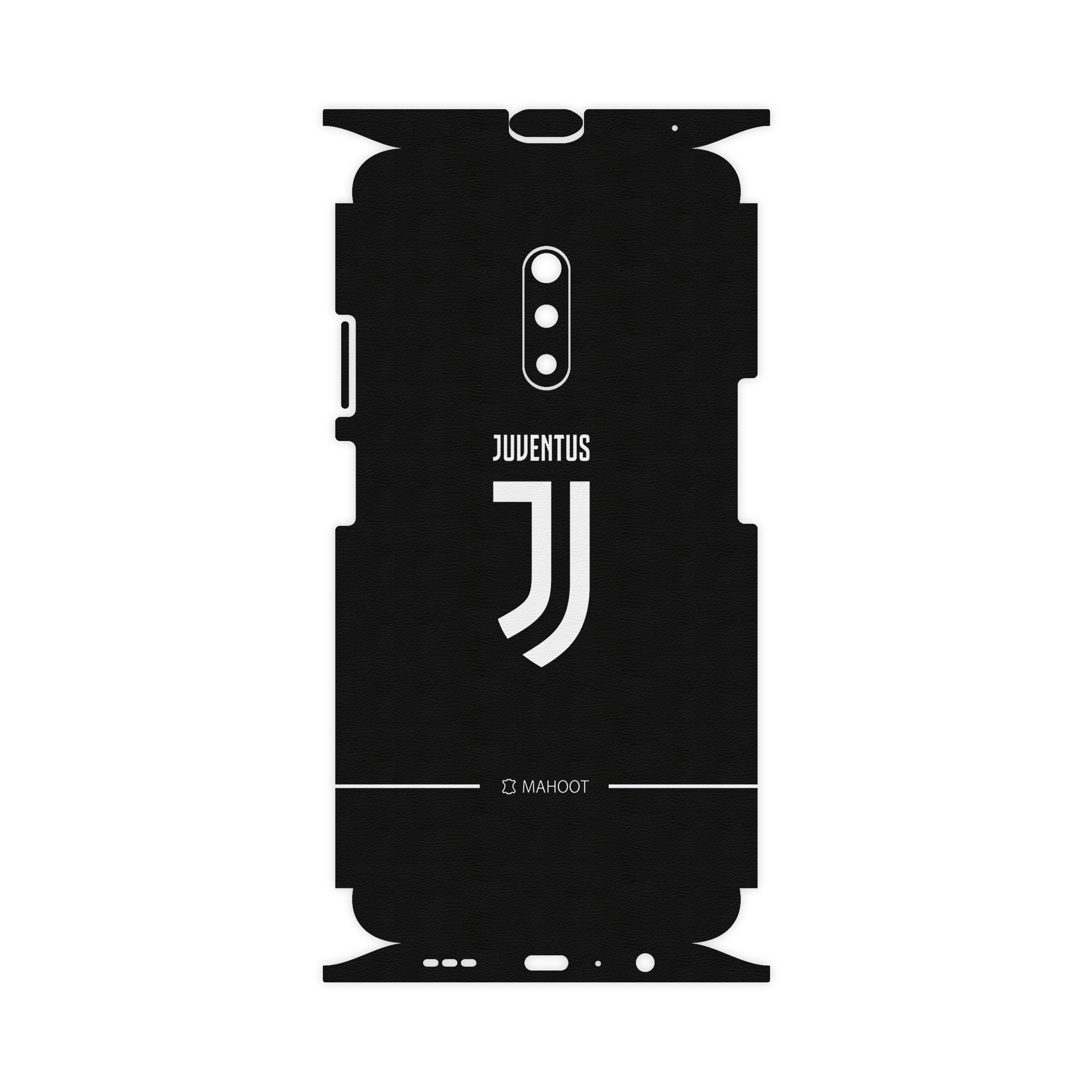برچسب پوششی ماهوت مدل Juventus-FC-FullSkin مناسب برای گوشی موبایل اوپو Realme X