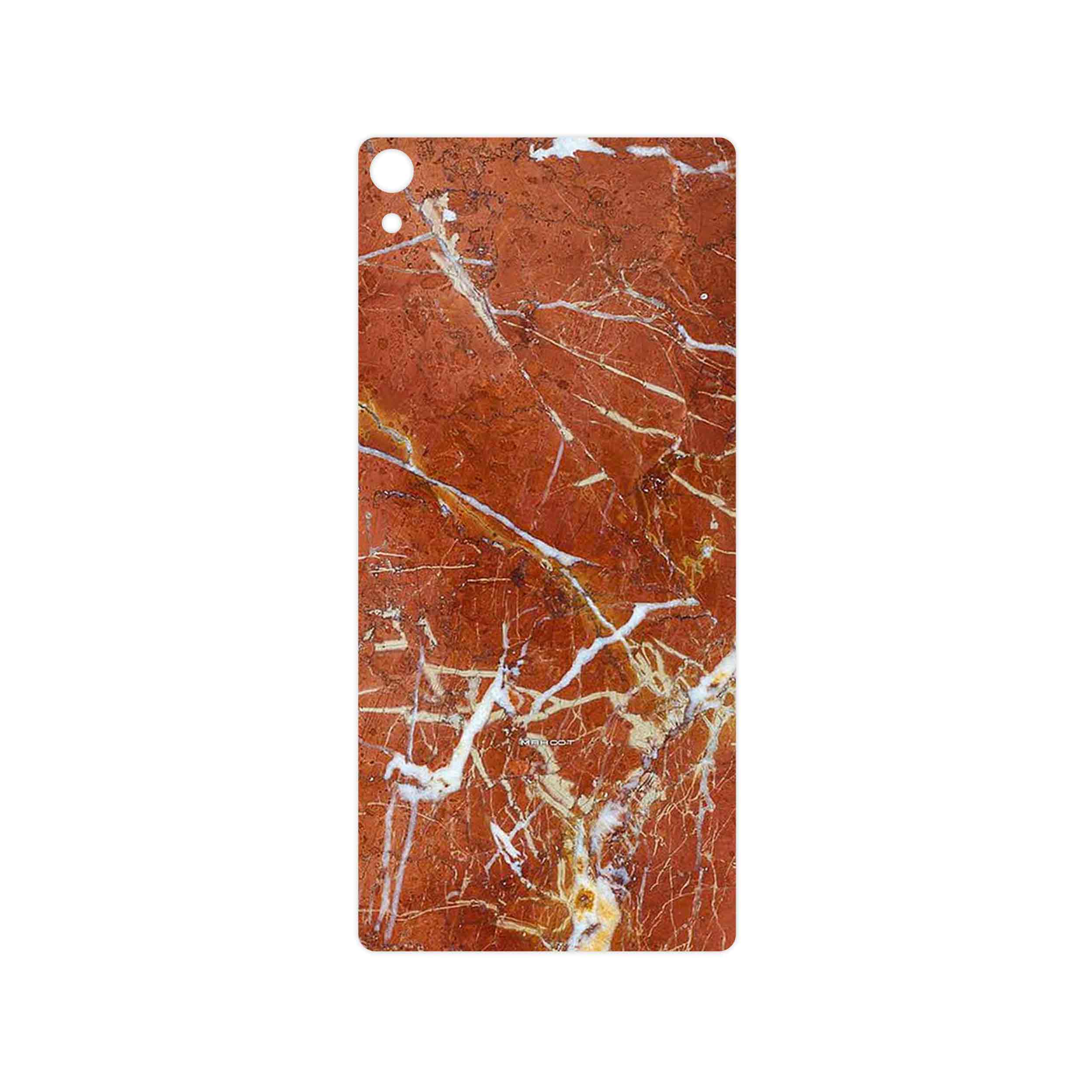 برچسب پوششی ماهوت مدل Red Marble مناسب برای گوشی موبایل سونی Xperia XA Ultra