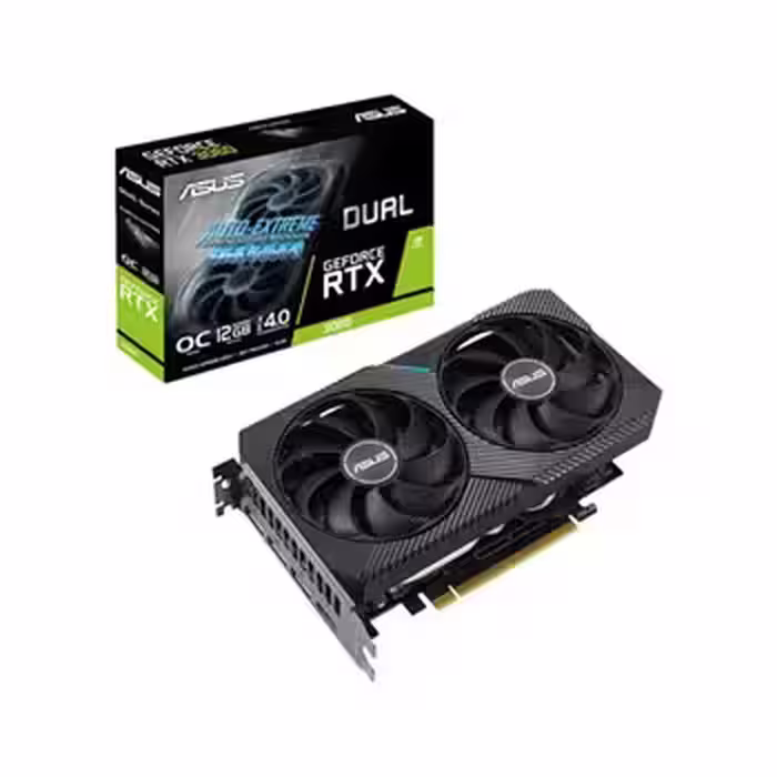 کارت گرافیک ایسوس با حافظه 12GB مدل DUAL-RTX3060-O12G-V2
