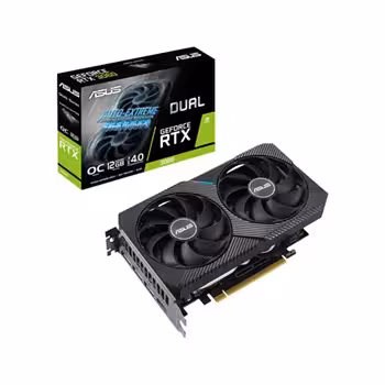 کارت گرافیک ایسوس با حافظه 12GB مدل DUAL-RTX3060-O12G-V2