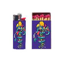 فندک مدل فانتزی کد 615 به همراه کبریت