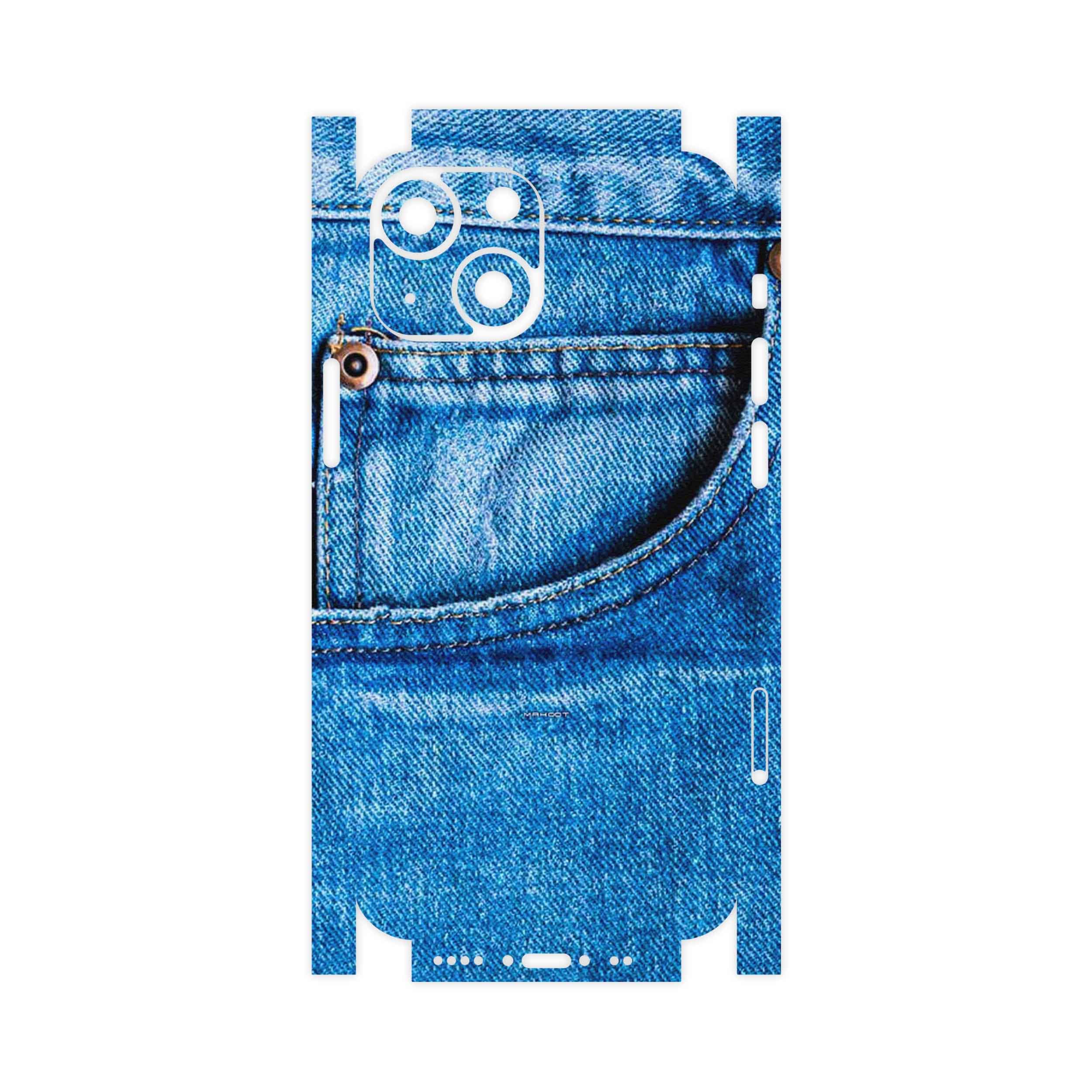 برچسب پوششی ماهوت مدل Fabric Texture 7-FullSkin مناسب برای گوشی موبایل اپل iPhone 13 Mini