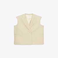 جلیقه زنانه زارا ZW COLLECTION OVERSIZE DOUBLE-BREASTED WAISTCOAT | تهران زارا TehranZara