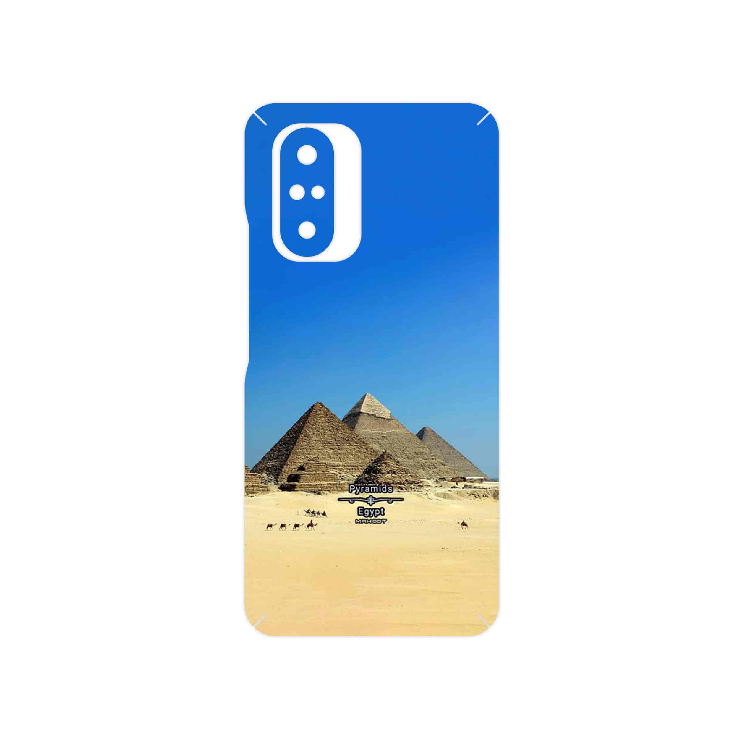 برچسب پوششی ماهوت مدل Pyramids of Egypt مناسب برای گوشی موبایل شیائومی Poco F3 5G