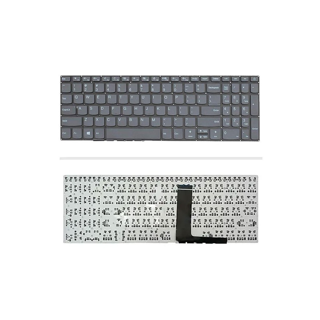 کیبورد لپتاپ لنوو IdeaPad 320-15 (با کلید پاور | اینتر کوچک | بدون فریم) ®