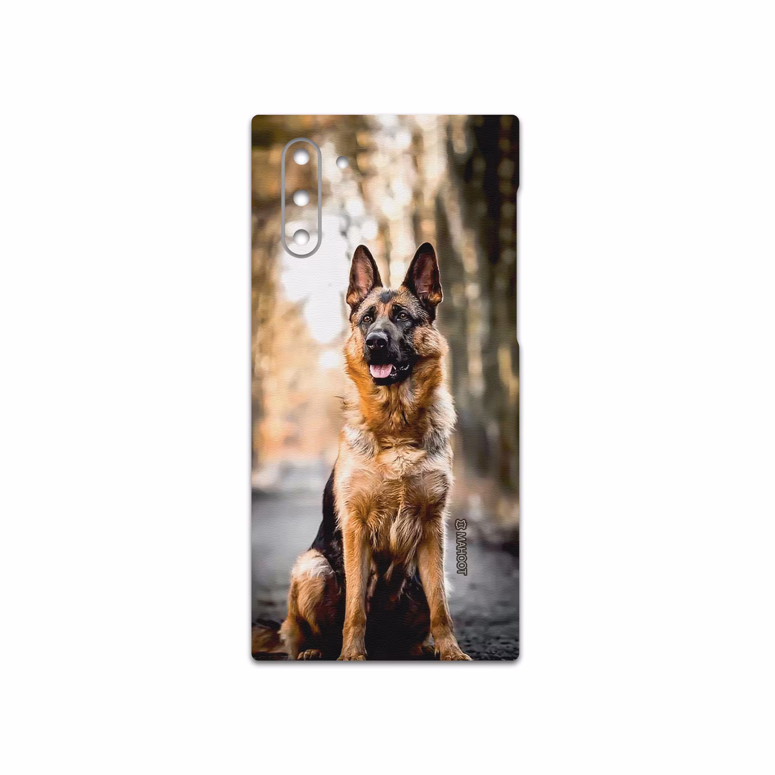برچسب پوششی ماهوت مدل Dog-1 مناسب برای گوشی موبایل سامسونگ Galaxy Note 10