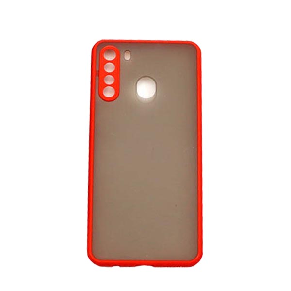 کاور مدل دکمه رنگی مناسب برای گوشی موبایل سامسونگ Galaxy A21