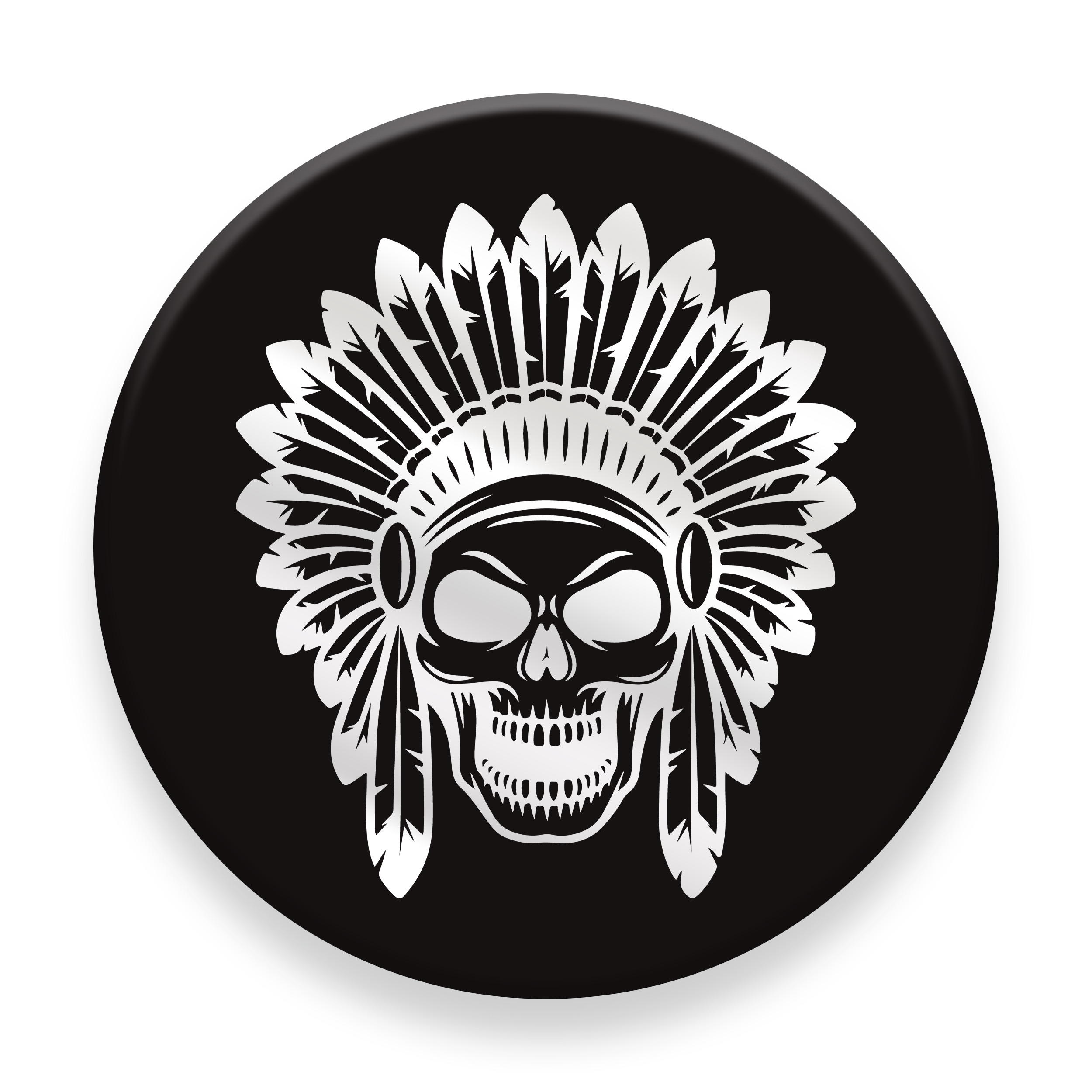 برچسب موبایل مدل Native Skull مناسب برای پایه نگهدارنده مغناطیسی