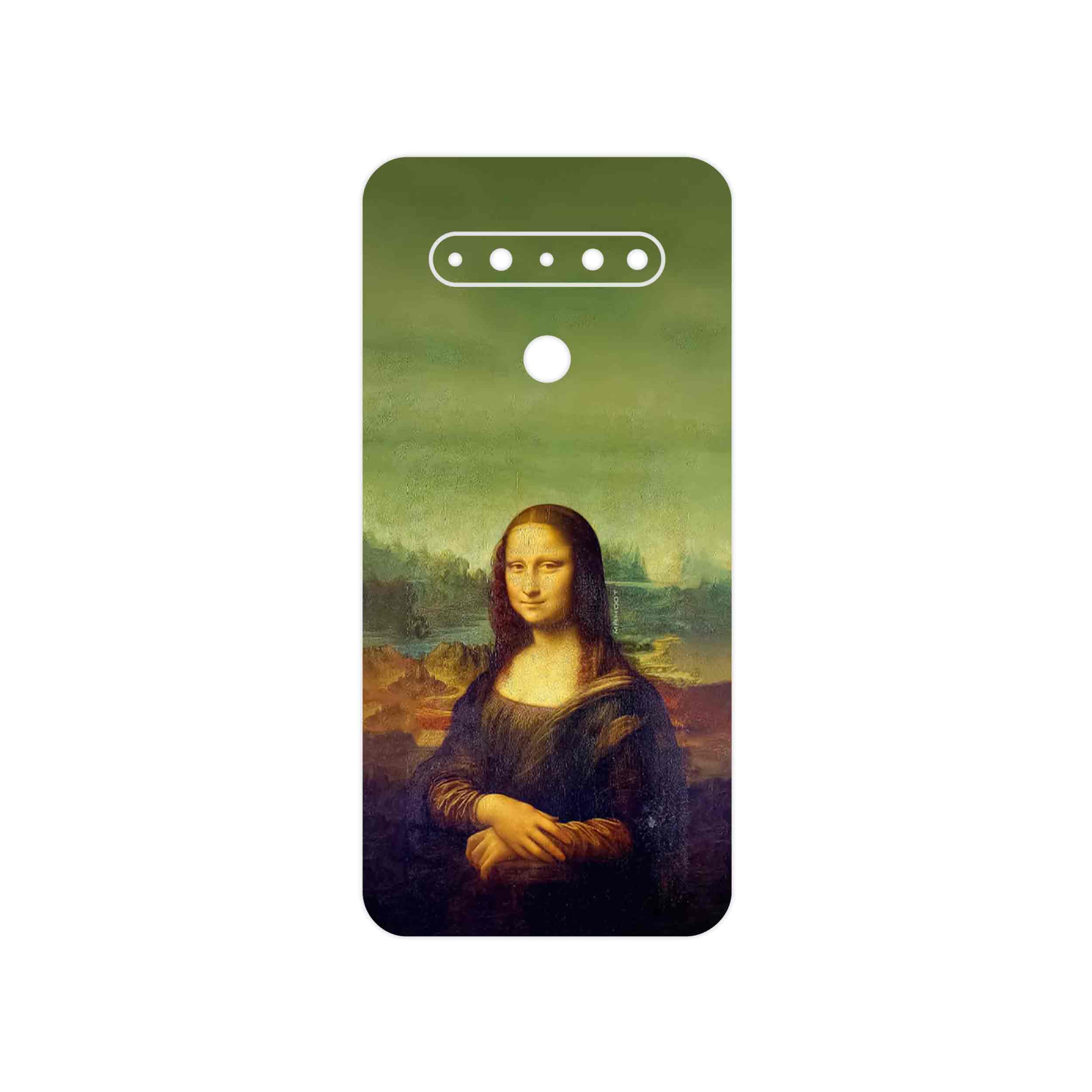 برچسب پوششی ماهوت مدل Mona Lisa of da Vinci مناسب برای گوشی موبایل ال جی K61