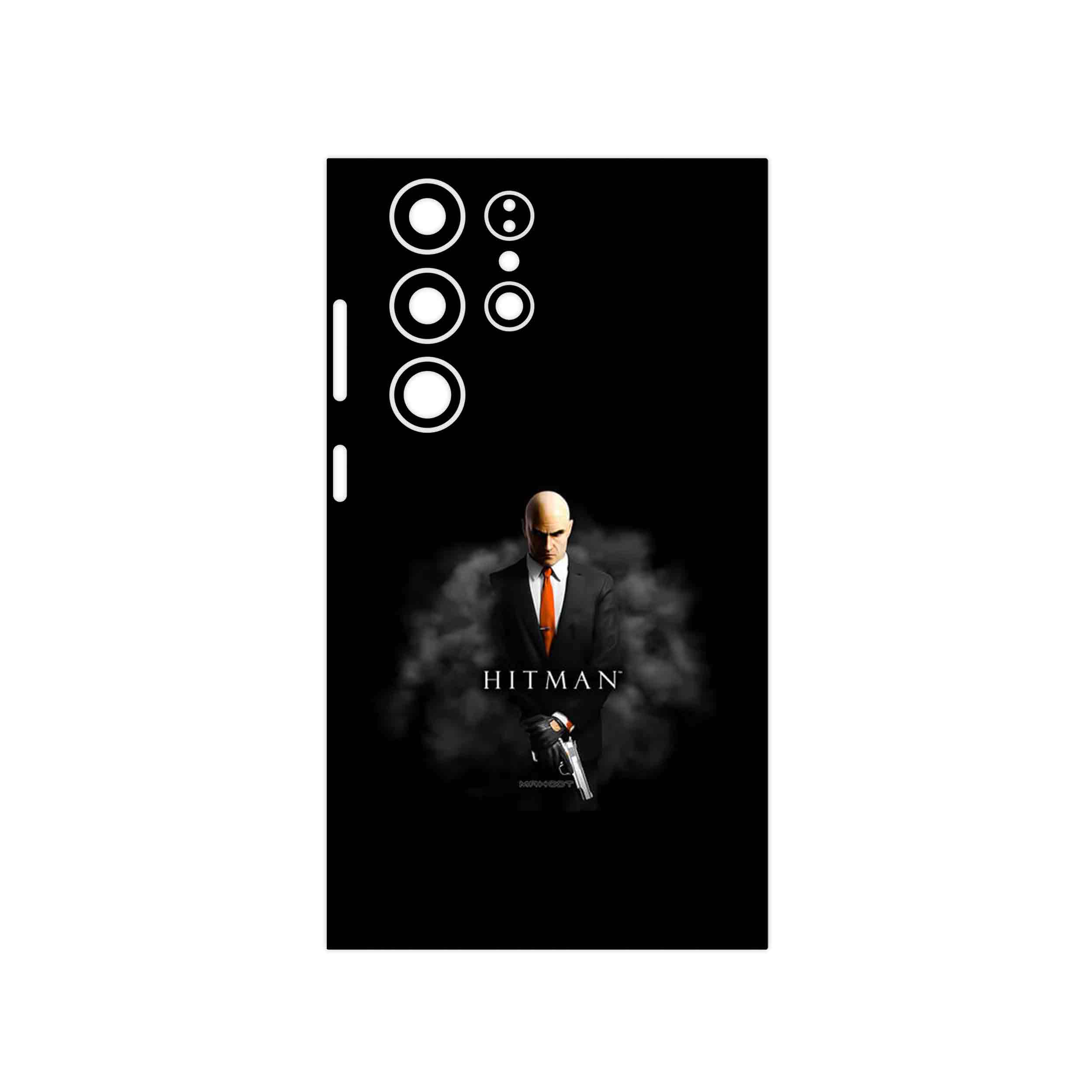 برچسب پوششی ماهوت مدل HITMAN مناسب برای گوشی موبایل سامسونگ Galaxy S23 Ultra