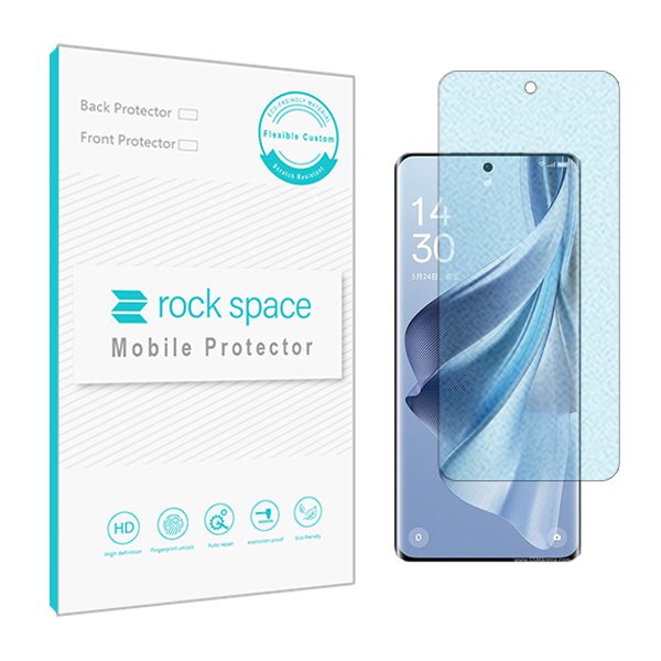 گلس اوپو Reno10 China مدل نانو هیدروژل مات آنتی بلو برند راک اسپیس کد S