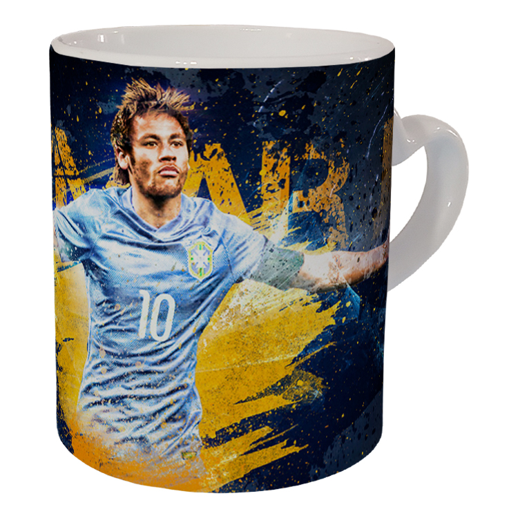 ماگ مدل دسته قلبی طرح نیمار کد 84