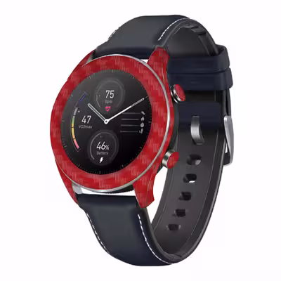 برچسب ماهوت طرح Red Fiber مناسب برای ساعت هوشمند آنر watch magic