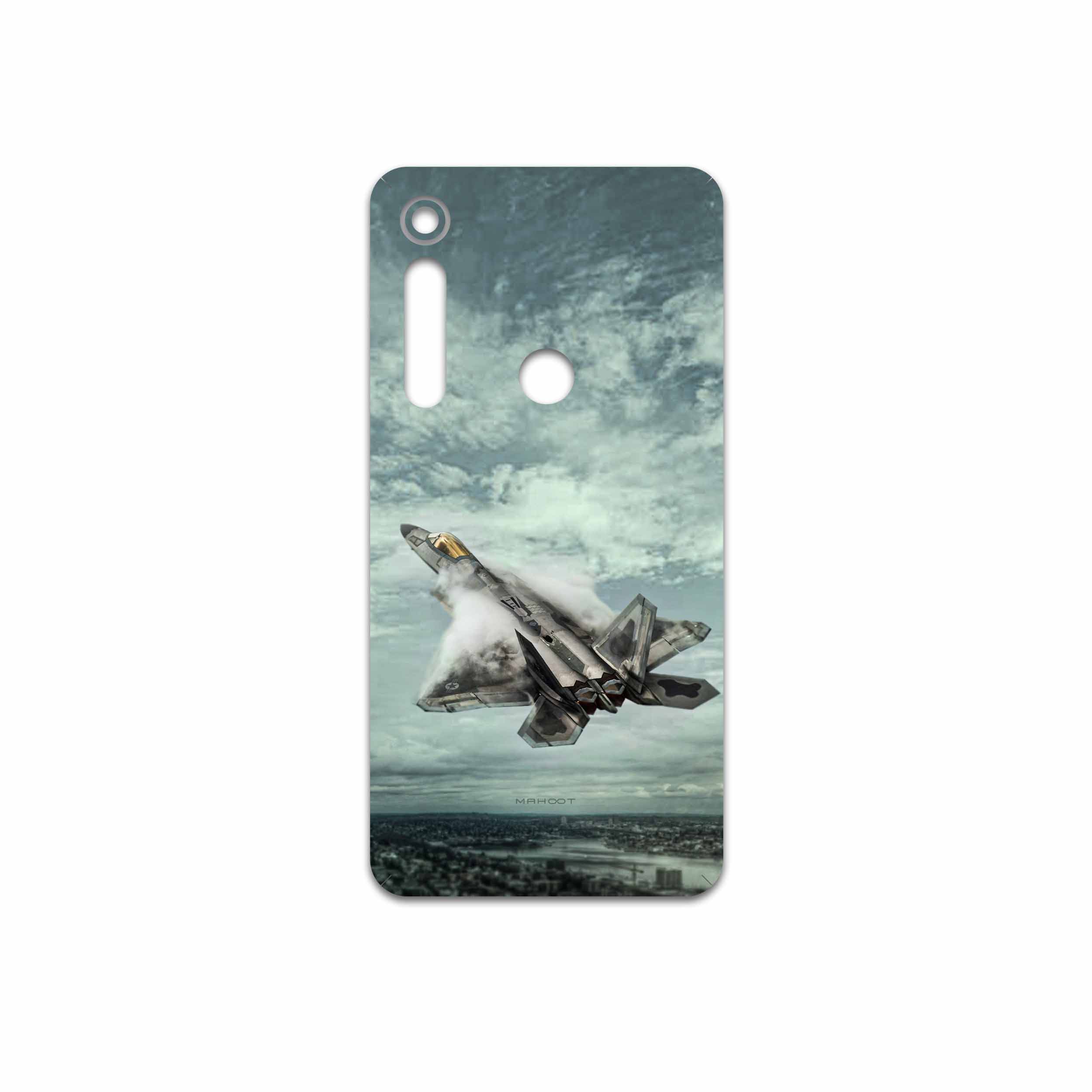 برچسب پوششی ماهوت مدل F-22 Raptor مناسب برای گوشی موبایل موتورولا One Macro