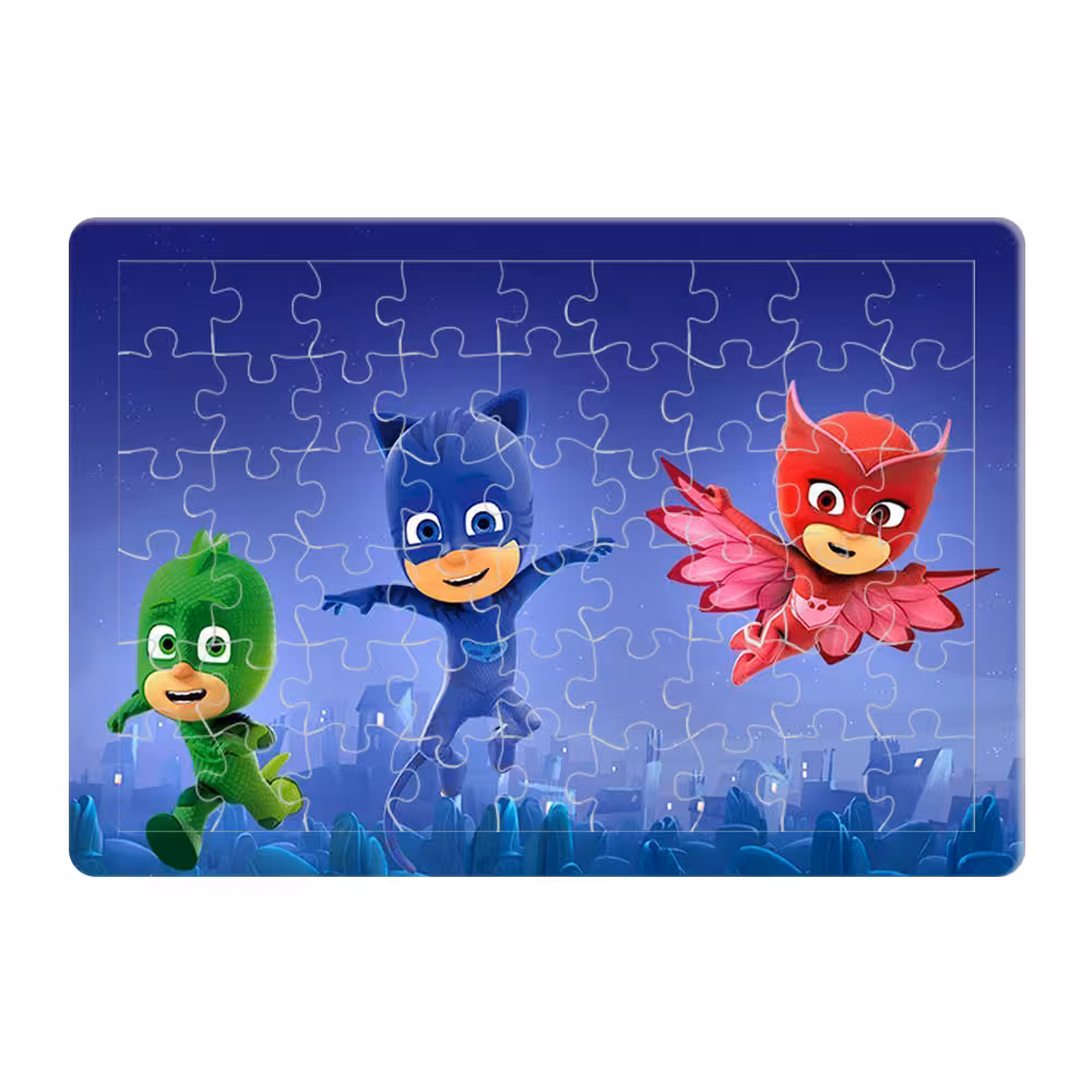 پازل 54 تکه طرح PJ Masks مدل P0060