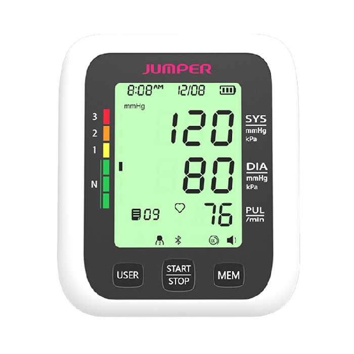 فشارسنج دیجیتال جامپر مدل JPD-HA100 | کالا مکس