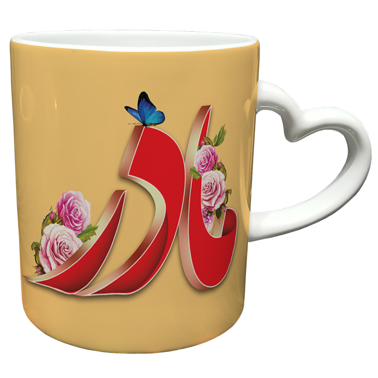 ماگ مدل دسته قلبی طرح روز مادر کد 64