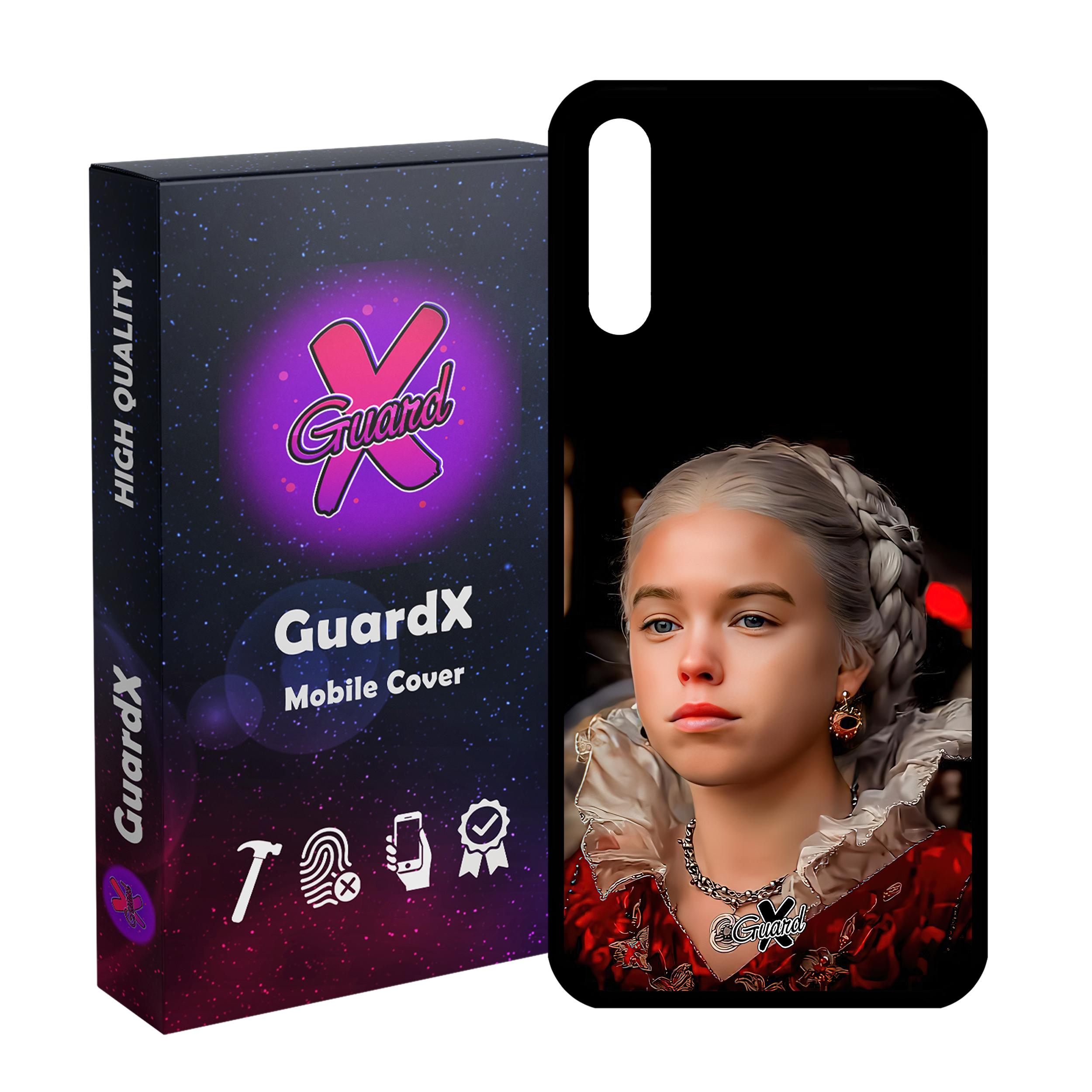 کاور گارد ایکس طرح خاندان اژدها مدل Glass10493 مناسب برای گوشی موبایل آنر 9X/9X Pro/Y9S/P SMART Pro 2019