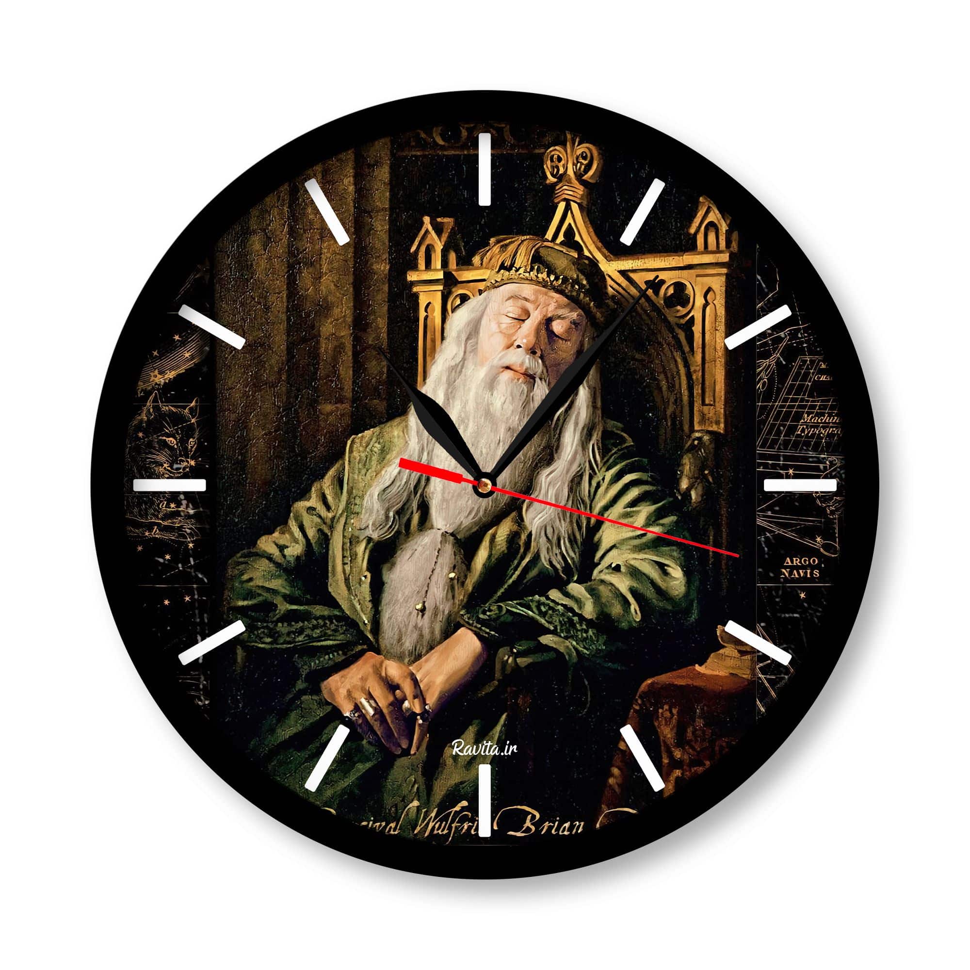 ساعت‌ دیواری راویتا طرح هری‌پاتر کد 3349