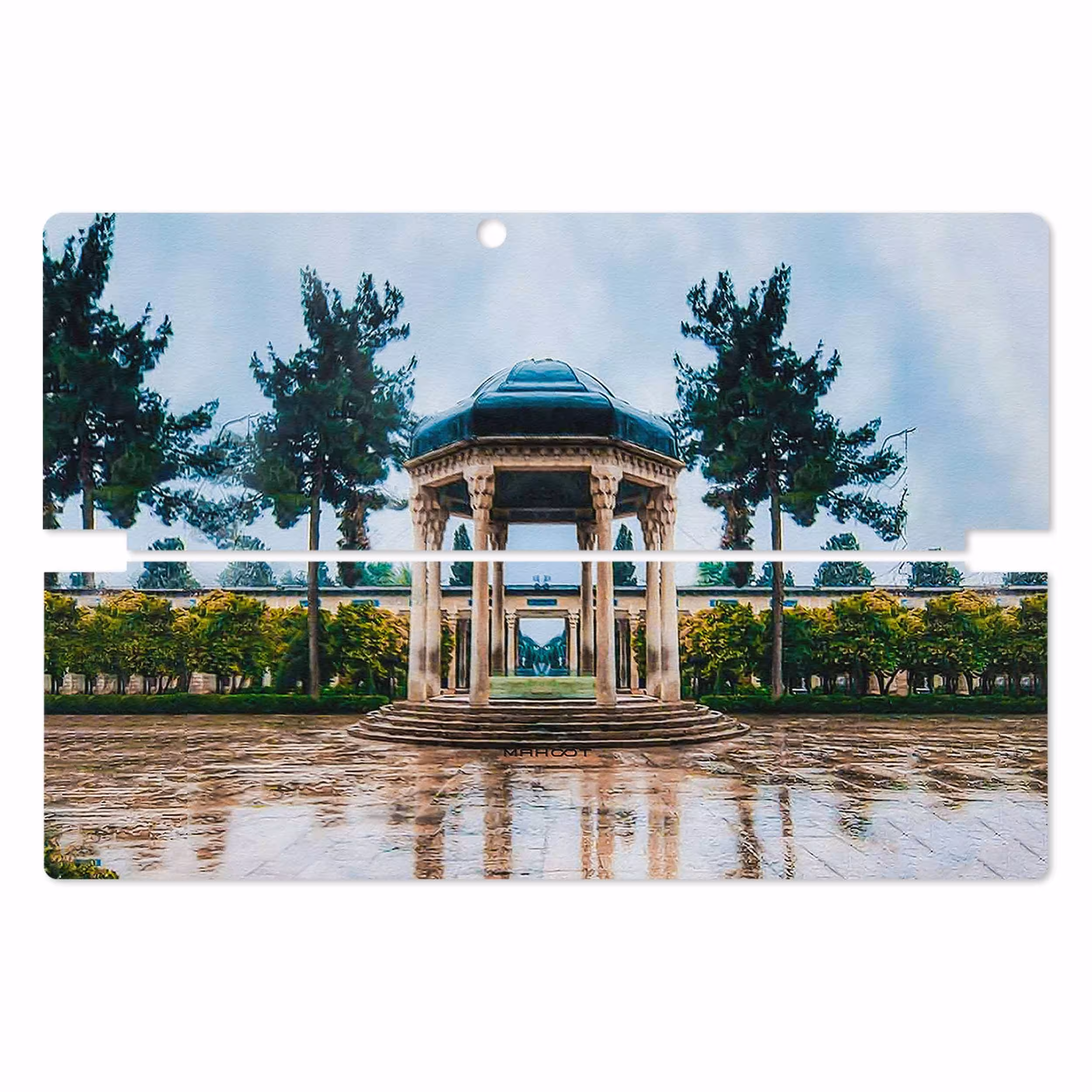 برچسب پوششی ماهوت مدل HAFEZ-Tomb مناسب برای تبلت لنوو Miix 510 2016